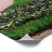 Gustave Caillebotte - Trees in Blossom Poster (Hoek)