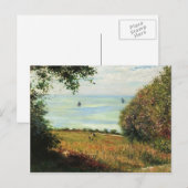 Gustave Caillebotte - Uitzicht van Zee uit Villerv Briefkaart (Voorkant / Achterkant)