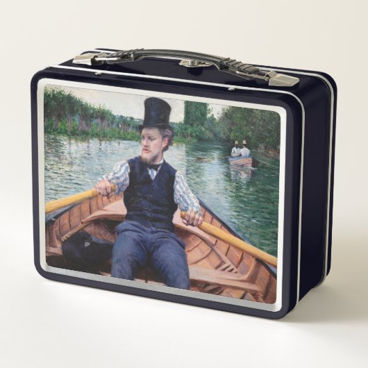 Gustave Caillebotte - Vaarfeest (Achterkant)