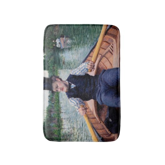 Gustave Caillebotte - Vaarfeest Badmat (Voorkant Verticaal)