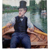 Gustave Caillebotte - Vaarfeest Douchegordijn (Voorkant)