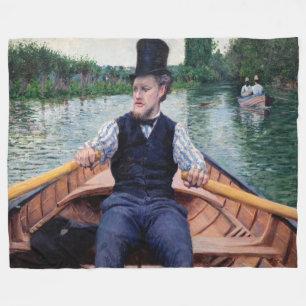 Gustave Caillebotte - Vaarfeest Fleece Deken