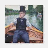 Gustave Caillebotte - Vaarfeest Magneet (Voorkant)