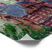 Gustave Caillebotte - Villas in Trouville Poster (Hoek)