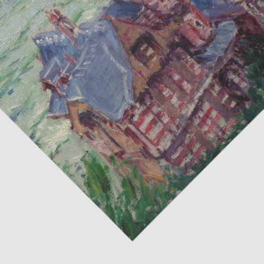 Gustave Caillebotte - Villas in Trouville Tissuepapier (Detail)