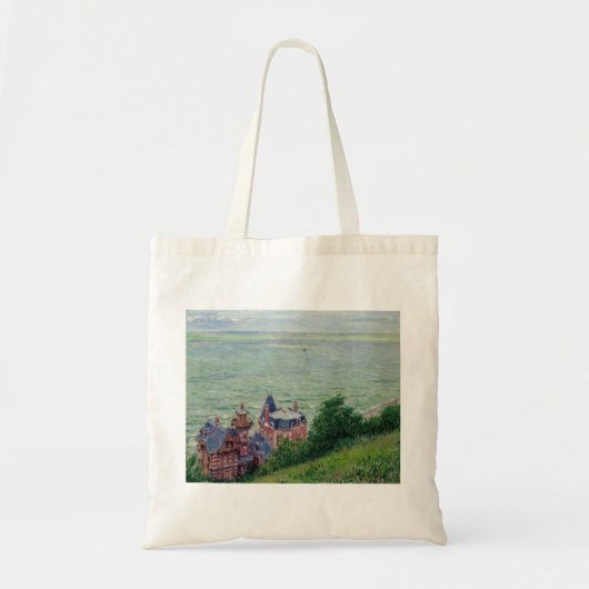 Gustave Caillebotte - Villas in Trouville Tote Bag (Voorkant)