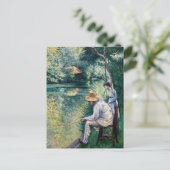 Gustave Caillebotte - Vissen Briefkaart (Staand voorkant)