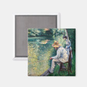 Gustave Caillebotte - Vissen Magneet (Voorkant / Achterkant)