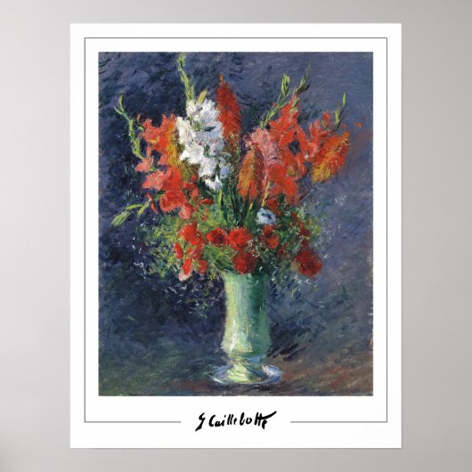 Gustave Caillebotte Zedign Art Poster #154 (Voorkant)