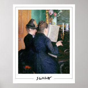 Gustave Caillebotte Zedign Art Poster #207