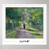 Gustave Caillebotte Zedign Art Poster 3 (Voorkant)
