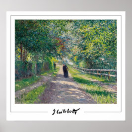 Gustave Caillebotte Zedign Art Poster 3