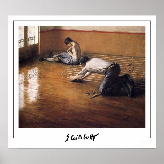 Gustave Caillebotte Zedign Art Poster #39 (Voorkant)