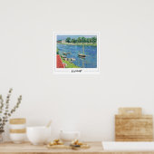 Gustave Caillebotte Zedign Kunstposter #113 Poster (Keuken)