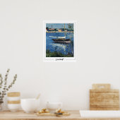 Gustave Caillebotte Zedign Kunstposter #8 Poster (Keuken)