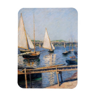 Gustave Caillebotte - Zeilboten bij Argenteuil Magneet