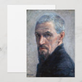 Gustave Caillebotte - Zelfportret Kaart (Voorkant / Achterkant)