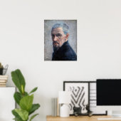Gustave Caillebotte - Zelfportret Poster (Thuiskantoor)