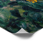 Gustave Caillebotte - Zonnebloemen, Tuin Poster (Hoek)