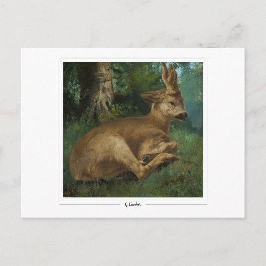 Gustave Courbet #1183 - Beeldende kunst Briefkaart (Voorkant)