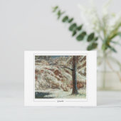 Gustave Courbet #15 - Fine Art Briefkaart (Staand voorkant)