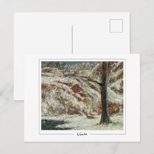 Gustave Courbet #15 - Fine Art Briefkaart (Voorkant / Achterkant)