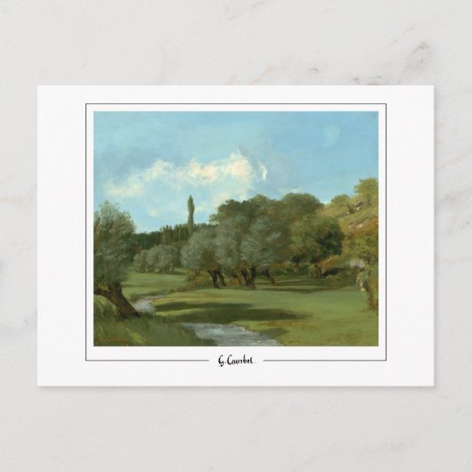 Gustave Courbet #203 - Fine Art Briefkaart (Voorkant)