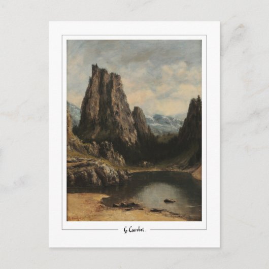 Gustave Courbet #220 - Beeldende kunst Briefkaart (Voorkant)