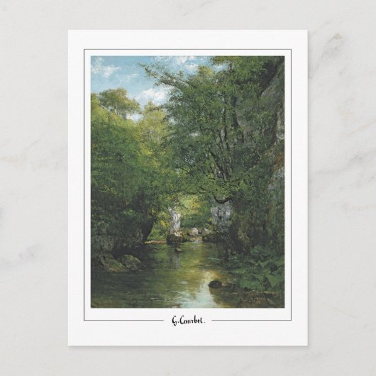 Gustave Courbet #22 - Fine Art Briefkaart (Voorkant)