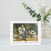 Gustave Courbet #301 - Fine Art Briefkaart (Staand voorkant)