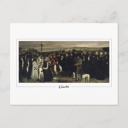 Gustave Courbet #389 - Beeldende kunst Briefkaart (Voorkant)
