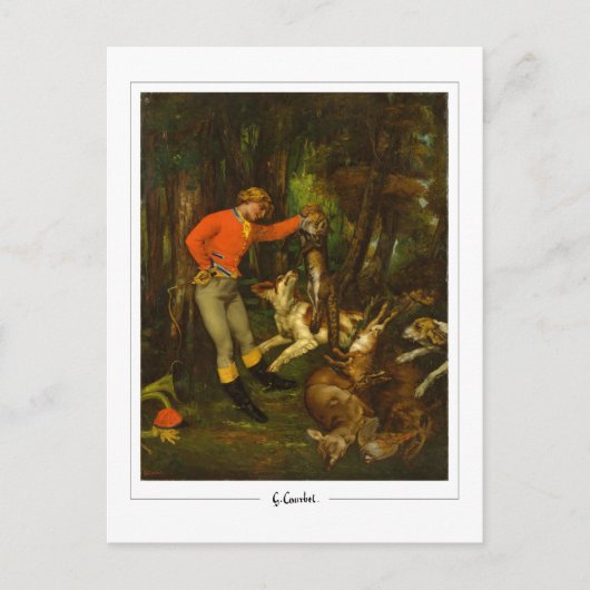 Gustave Courbet #3 - Fijne Kunst Briefkaart (Voorkant)
