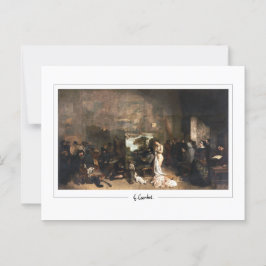 Gustave Courbet #587 - Beeldende kunst Briefkaart