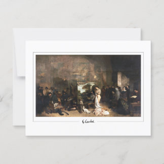 Gustave Courbet #587 - Beeldende kunst Briefkaart