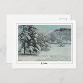 Gustave Courbet #666 - Beeldende kunst Briefkaart (Voorkant / Achterkant)