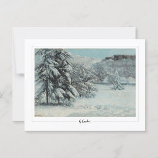 Gustave Courbet #666 - Beeldende kunst Briefkaart