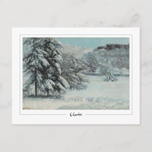 Gustave Courbet #666 - Beeldende kunst Briefkaart (Voorkant)