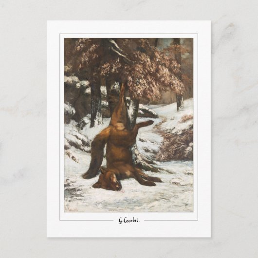 Gustave Courbet #675 - Beeldende kunst Briefkaart (Voorkant)