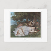 Gustave Courbet #96 - Schone Kunsten Briefkaart (Voorkant)