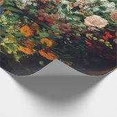 Gustave Courbet Bouquet van Flowers in een Vase Cadeaupapier (Hoek)