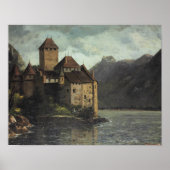 Gustave Courbet - Chillon Castle Poster (Voorkant)