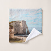 Gustave Courbet - Cliffs at Etretat after Storm Bad Handdoek (Wasdoekje)