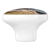 Gustave Courbet - Cliffs at Etretat after Storm Keramische Knop (Zijkant)