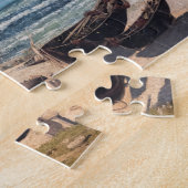 Gustave Courbet - Cliffs at Etretat after Storm Legpuzzel (Zijkant)