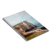 Gustave Courbet - Cliffs at Etretat after Storm Notitieboek (Rechterzijde)