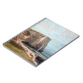 Gustave Courbet - Cliffs at Etretat after Storm Notitieboek (Linkerzijde)