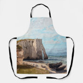 Gustave Courbet - Cliffs at Etretat after Storm Schort (Voorkant)