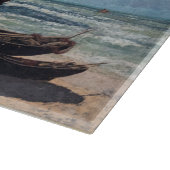 Gustave Courbet - Cliffs at Etretat after Storm Snijplank (Hoek)