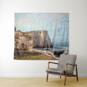 Gustave Courbet - Cliffs at Etretat after Storm Wandkleed (In Situ (horizontaal))