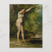 Gustave Courbet | De jonge bather Briefkaart (Voorkant)